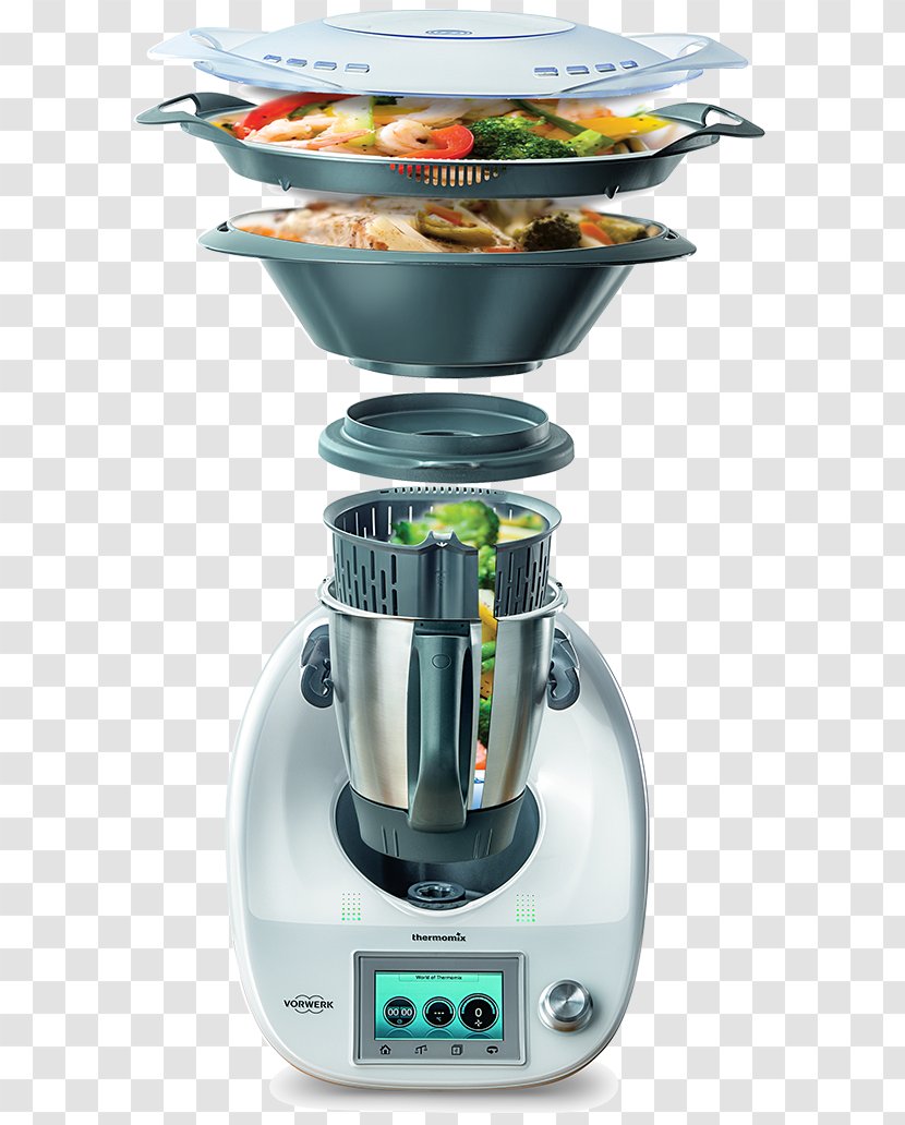 Thermomix Food Processor Vorwerk Home Appliance Recipe - Kettle - Cooking Transparent PNG
