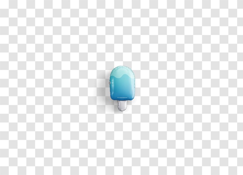 Ice Cream Cocktail Cube - Blue Transparent PNG
