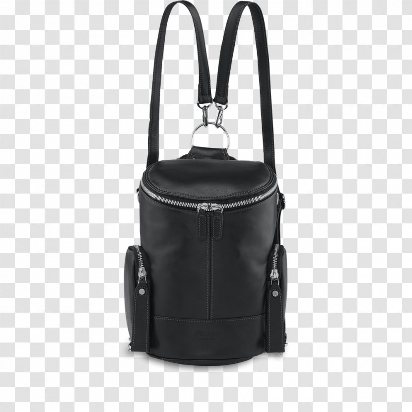 Leather Backpack Tasche Bag Black - Yatego - Day Off Transparent PNG