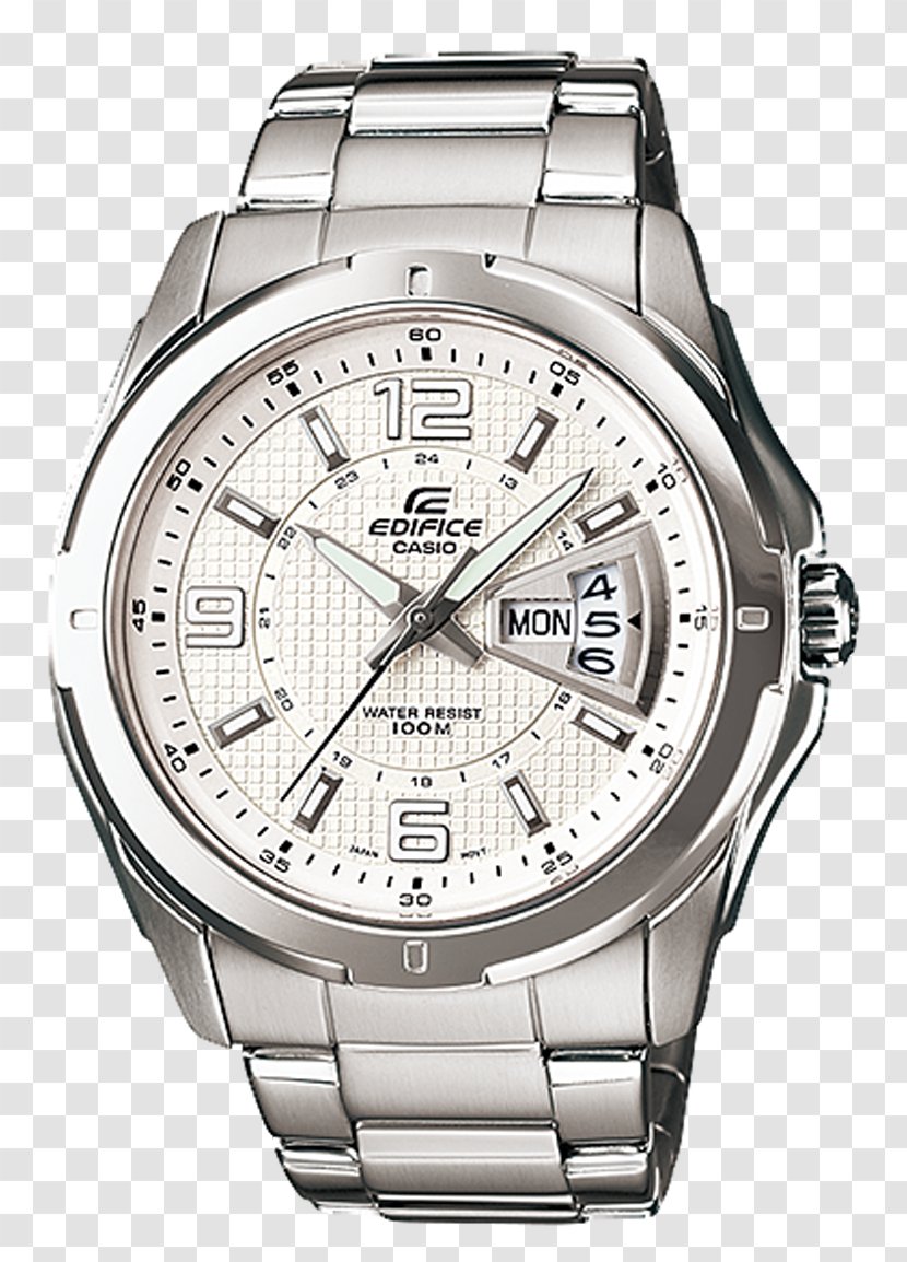 Casio Edifice Analog Watch Chronograph - Steel Transparent PNG