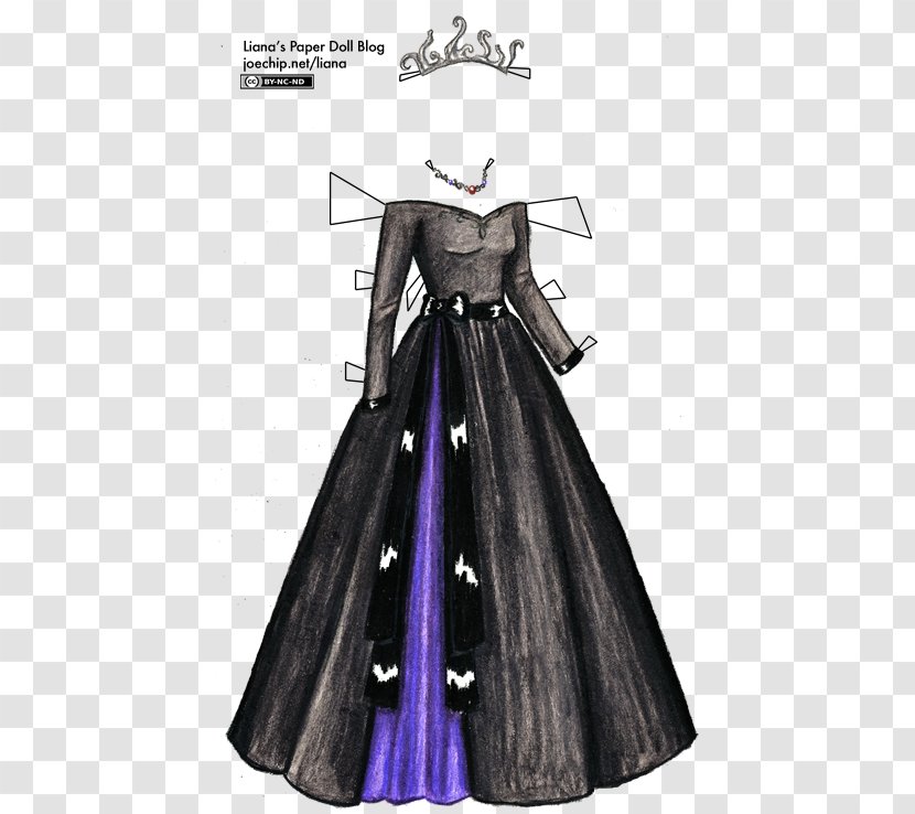 Gown Dress Paper Doll - Costume - Day Transparent PNG