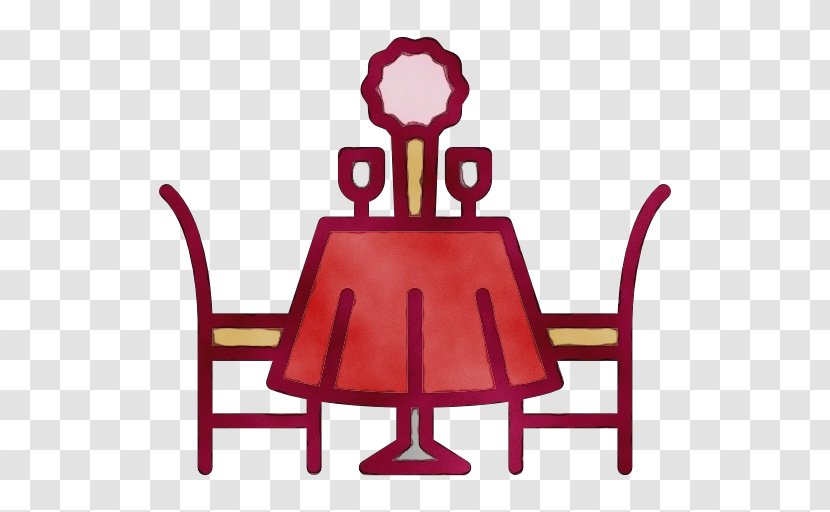 Furniture Chair Clip Art Table Magenta - Outdoor Transparent PNG