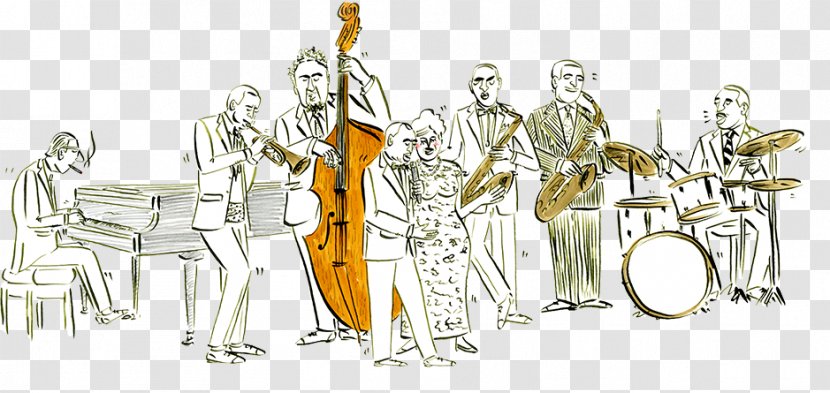 100th Anniversary Of Jazz Musician Don't Know Why - Watercolor - 100 Transparent PNG