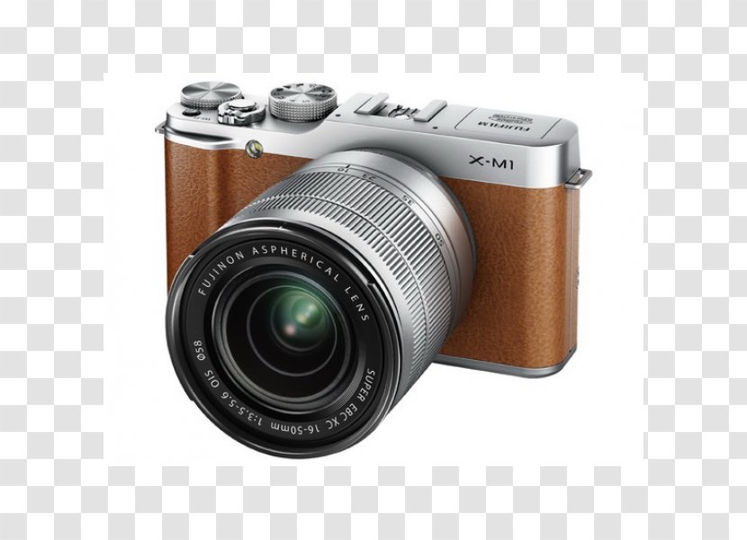 Fujifilm X-M1 X100 X-A1 Digital SLR - Reflex Camera Transparent PNG