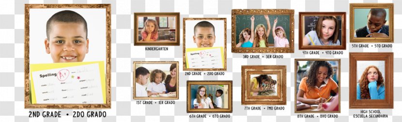 Hair Coloring Advertising Picture Frames Font - Second Grade Transparent PNG