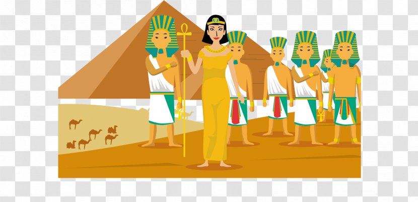 Egyptian Pyramids Ancient Egypt Pharaoh Illustration - Brand - Vector Tourism Transparent PNG