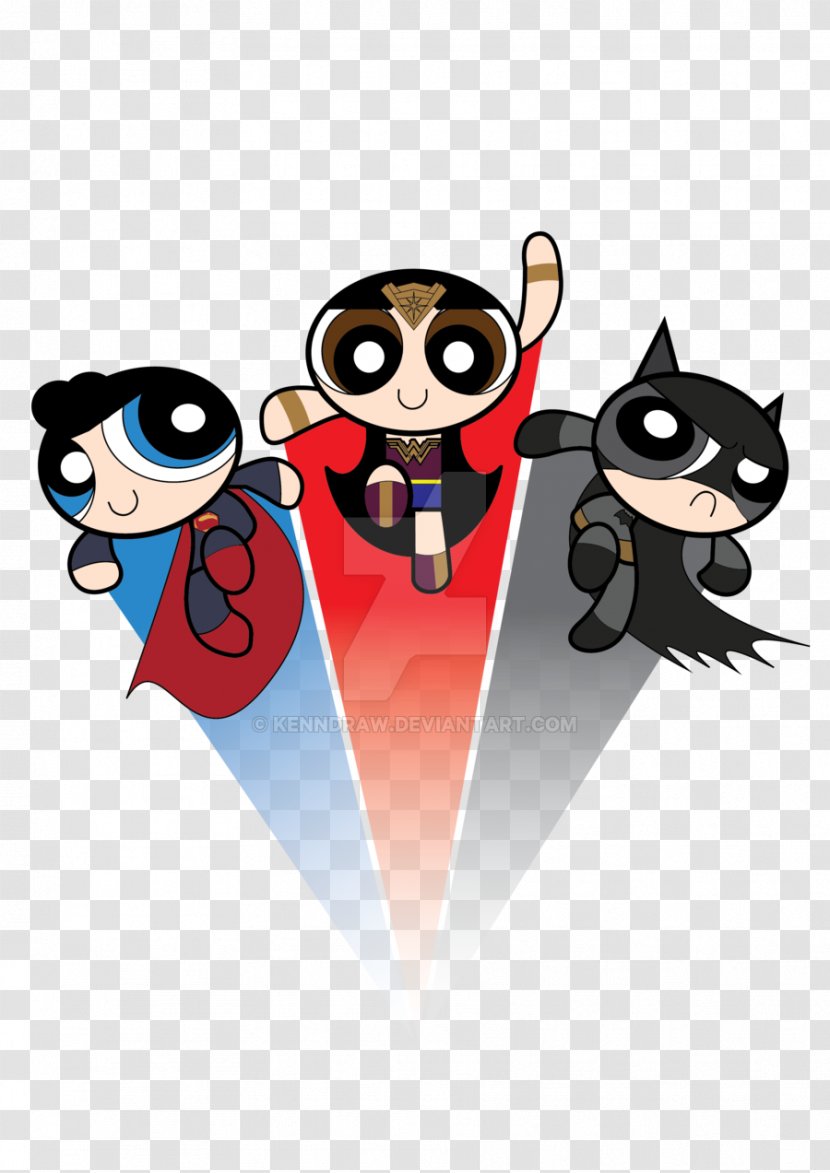 Batman Superman Mojo Jojo Art Diana Prince - Powerpuff Girls Transparent PNG