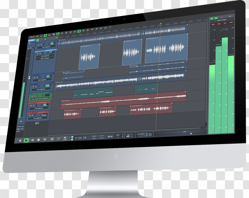 N-Track Studio Multitrack Recording Digital Audio Workstation Computer Software - Tree - Imac Transparent PNG