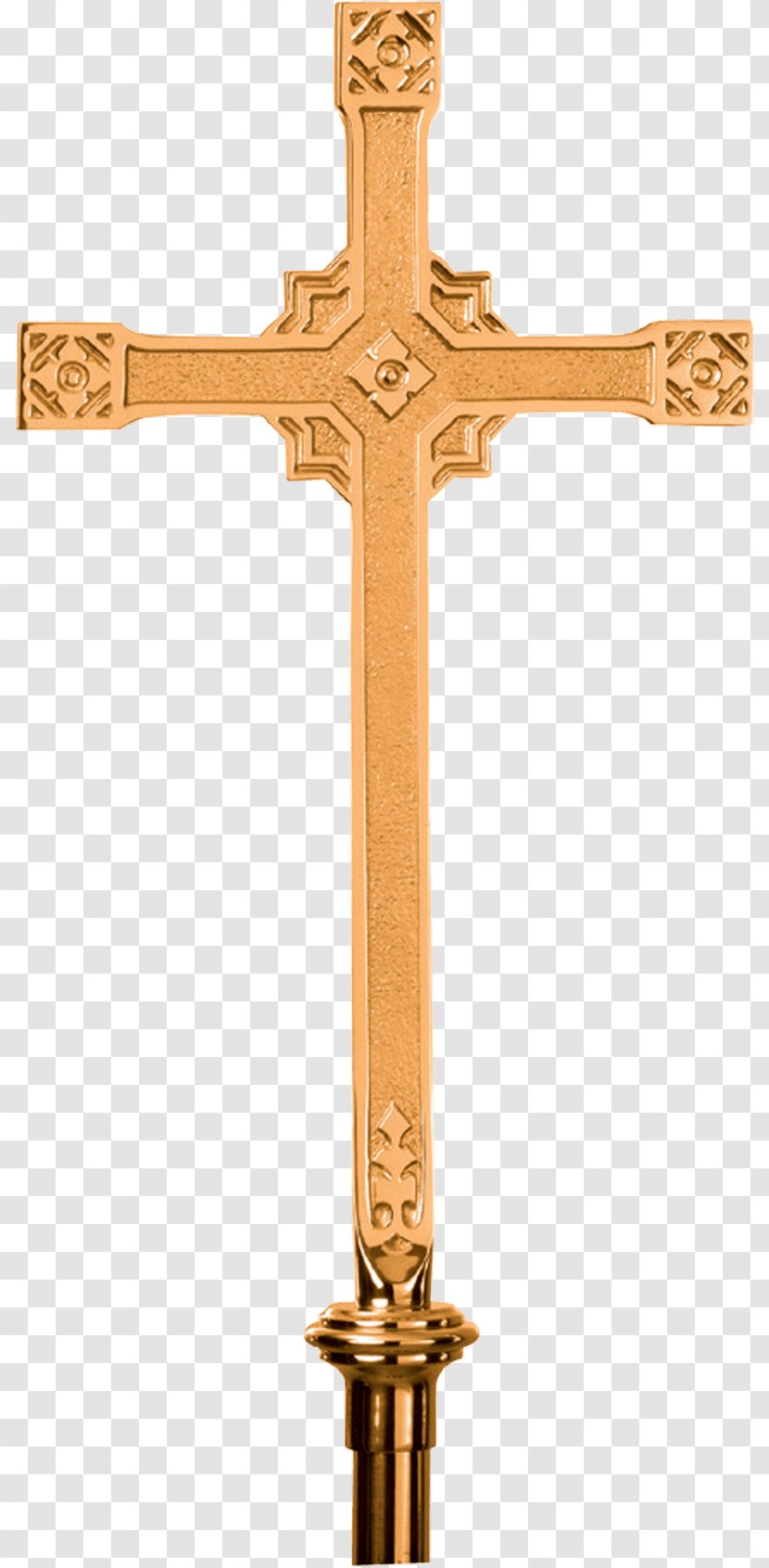 Crucifix Cross Headstone Monument Cemetery - Sculpture Transparent PNG