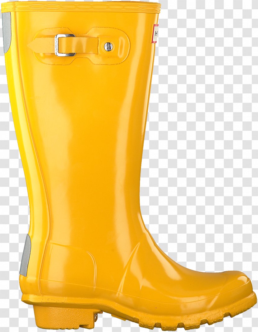 Yellow Wellington Boot Hunter Ltd Blue - Rubber Boots Transparent PNG