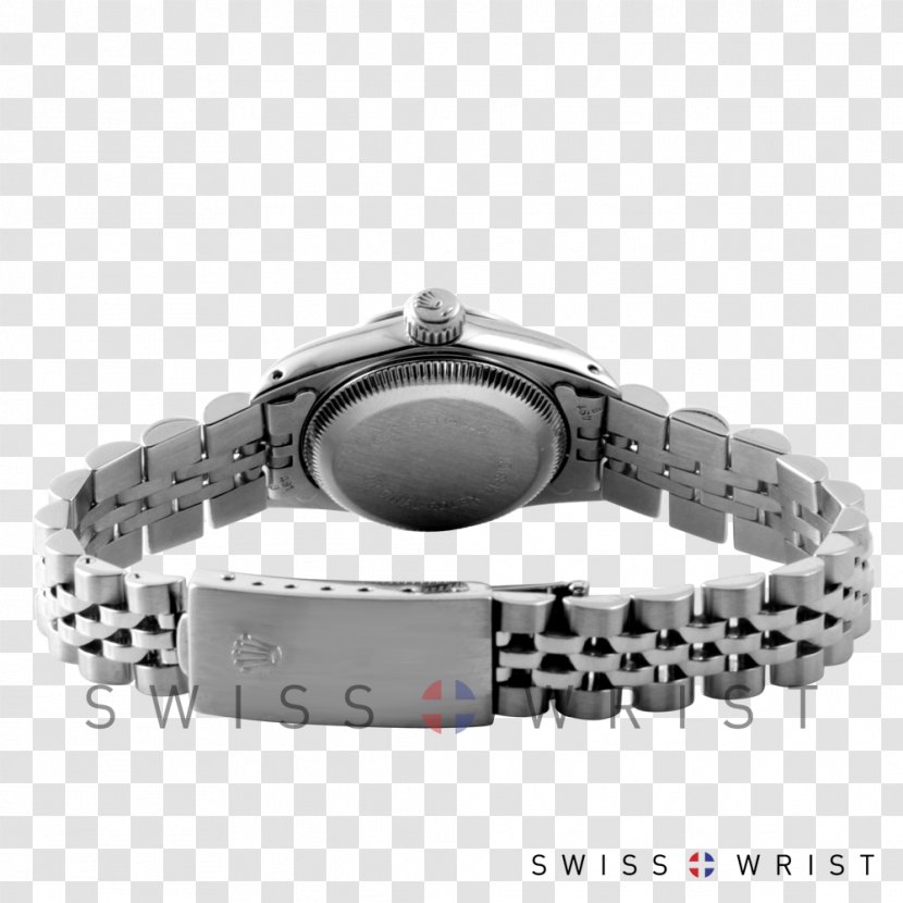 Watch Strap Rolex Luneta - Silver - Wrist Band Transparent PNG