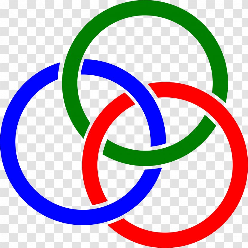 Symbol Triquetra Clip Art - Line - Olympic Rings Transparent PNG