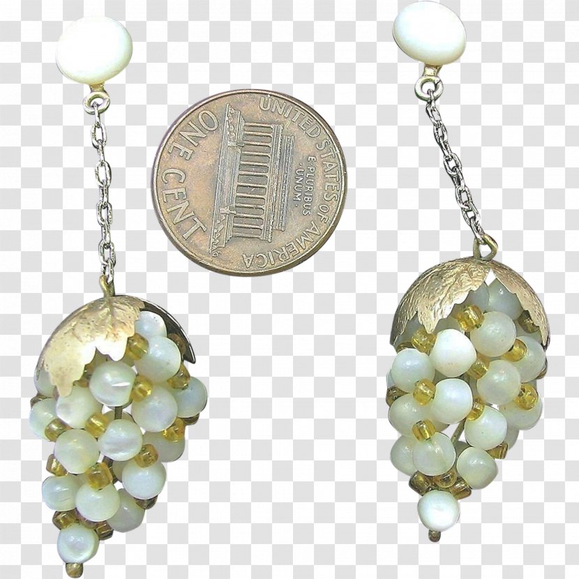 Pearl Earring Bead Body Jewellery - Gemstone Transparent PNG