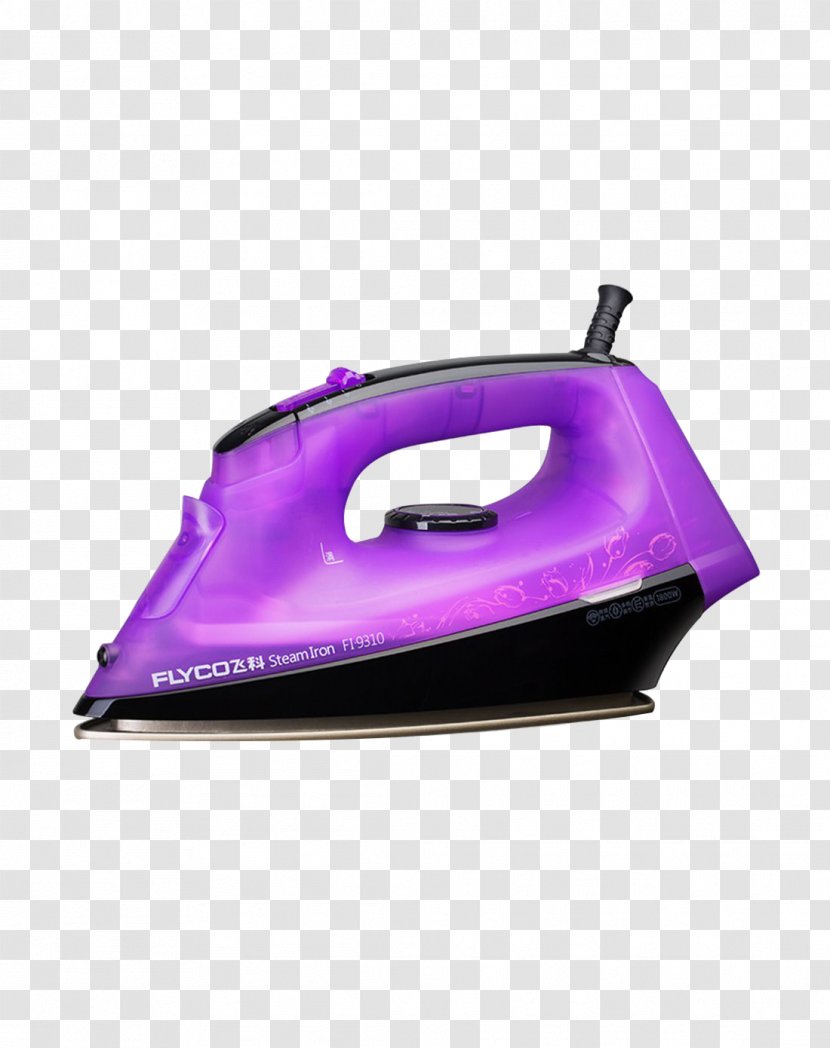 Clothes Iron Ironing Clothing Humidifier Steam - Vapor - Purple Transparent PNG