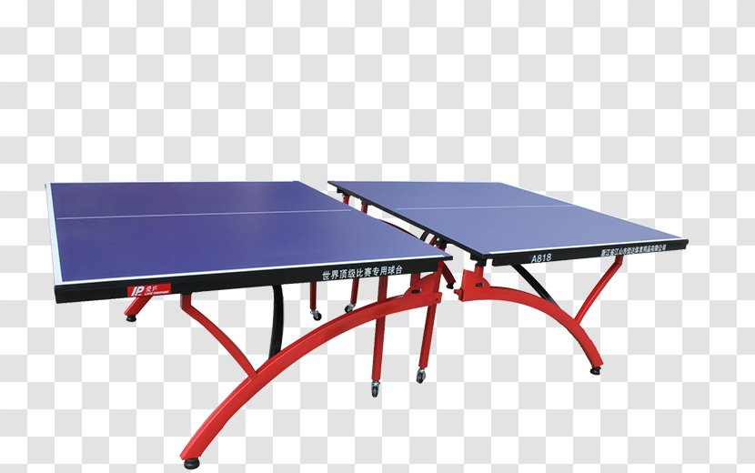 Table Tennis Ping Pong - Rectangle - Folding Picture Transparent PNG