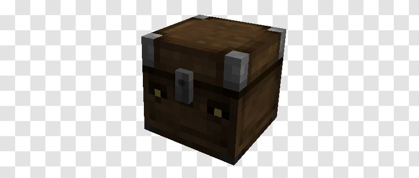 Minecraft Trunk Furniture Travel Baggage - Watercolor Transparent PNG