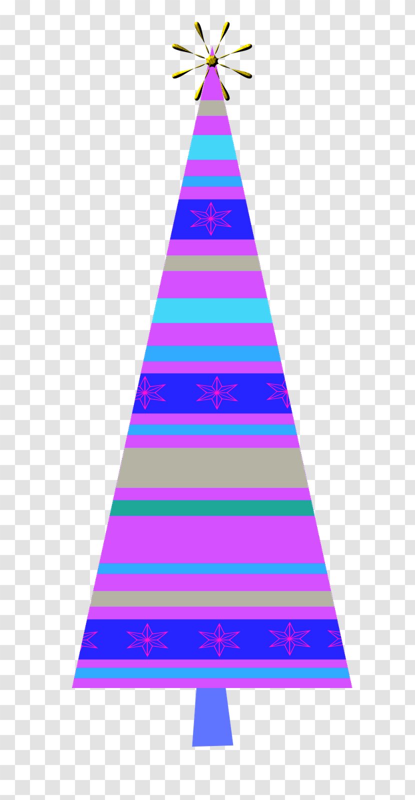 Christmas Tree Triangle Diagram - Text - Lady Transparent PNG