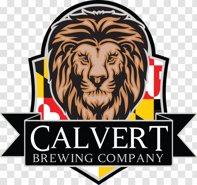 Calvert Brewing Company Beer Matt Distilled Beverage Brewery - Tiger Transparent PNG