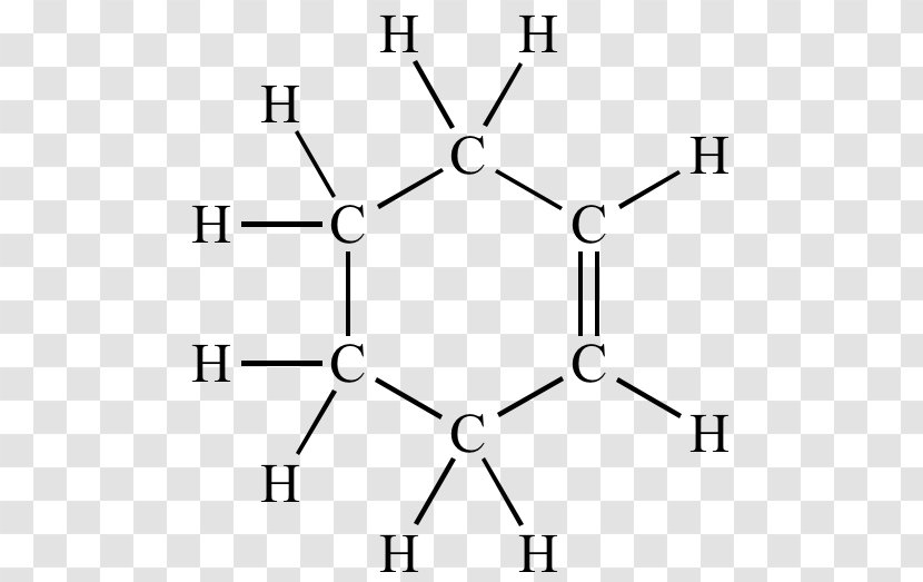 Cyclohexane Lewis Structure Cyclohexene Cyclopentane Chemistry - Flower - Dot Formula Transparent PNG
