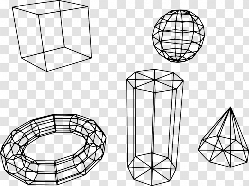 Wire-frame Model Website Wireframe Polygon Mesh Three-dimensional Space - 3d Modeling - Computer Graphics Transparent PNG