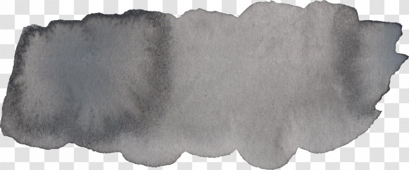 Watercolor Painting Grey Paintbrush Black And White - Stroke - Pink Transparent PNG