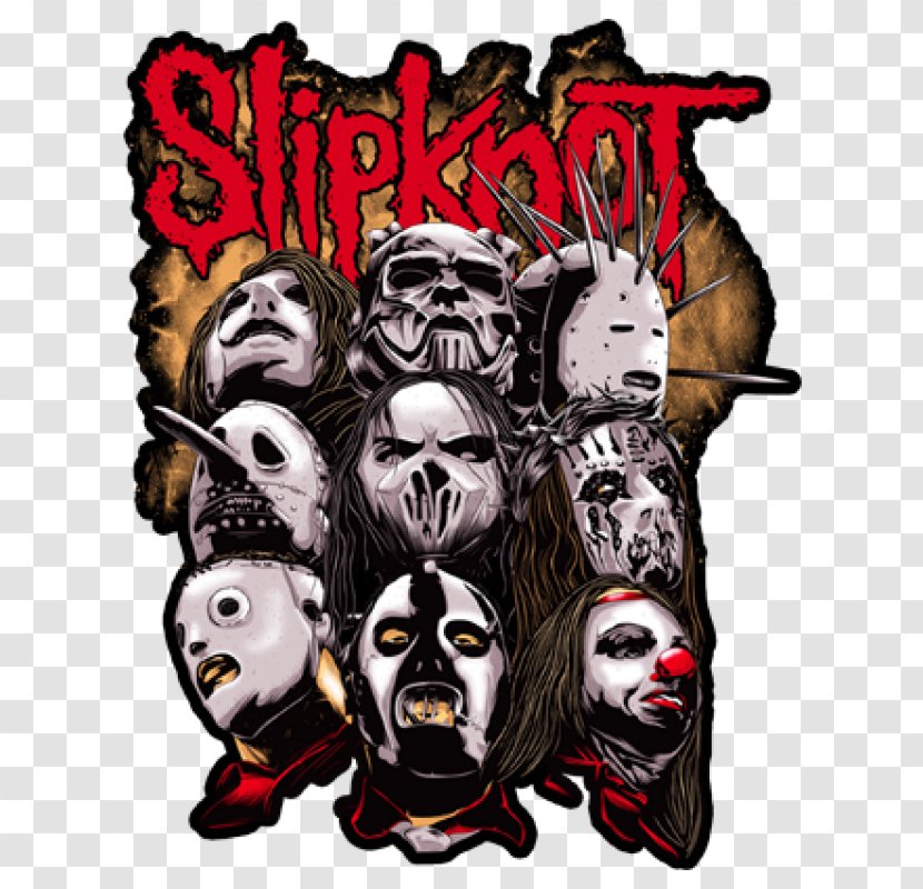 T-shirt Slipknot Distro Clothing - Frame Transparent PNG
