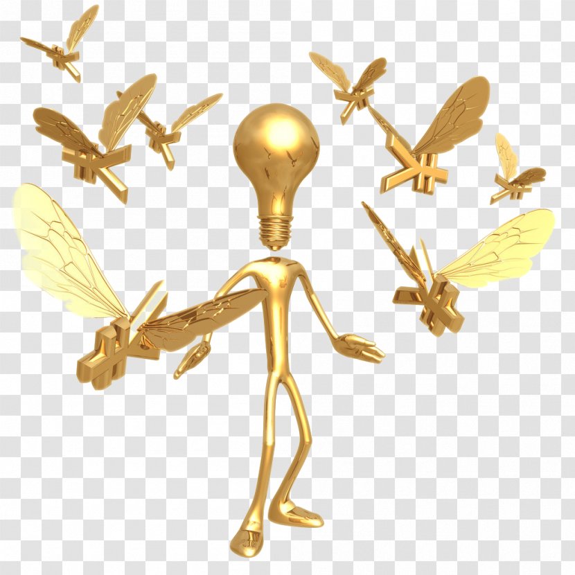 3D Computer Graphics Icon - Membrane Winged Insect - Villain Transparent PNG