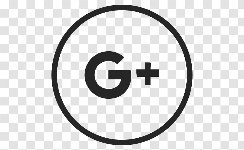 White Google+ Black Google Logo - Symbol Transparent PNG