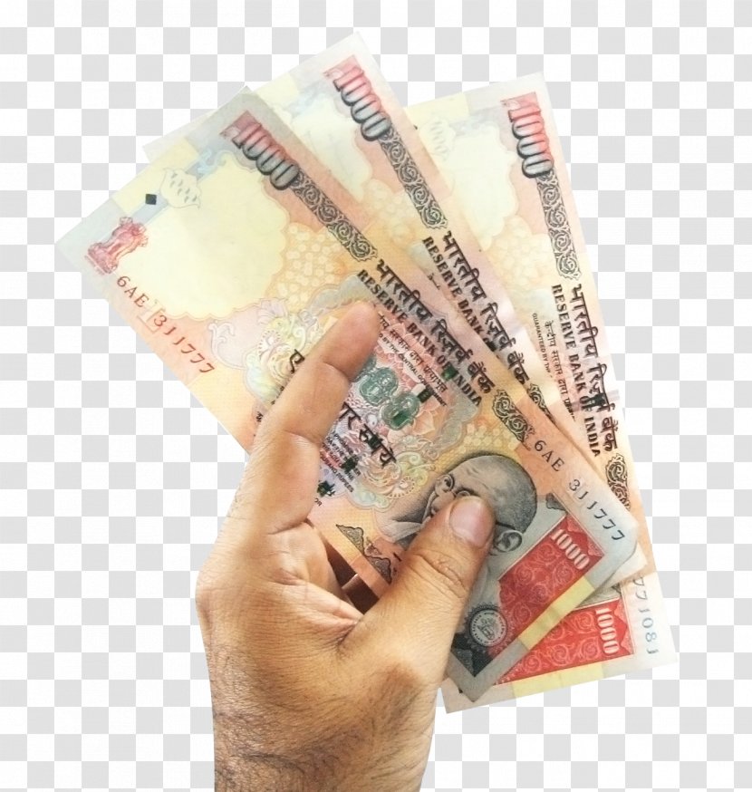 Indian Rupee Money 2016 Banknote Demonetisation Currency - United States Dollar Transparent PNG