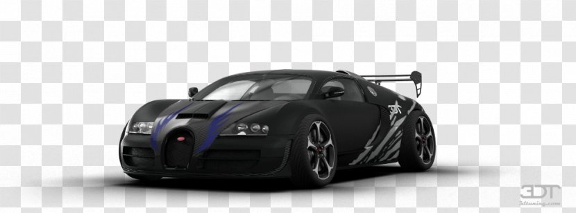 Bugatti Veyron Car Alloy Wheel Automotive Design - Lighting Transparent PNG