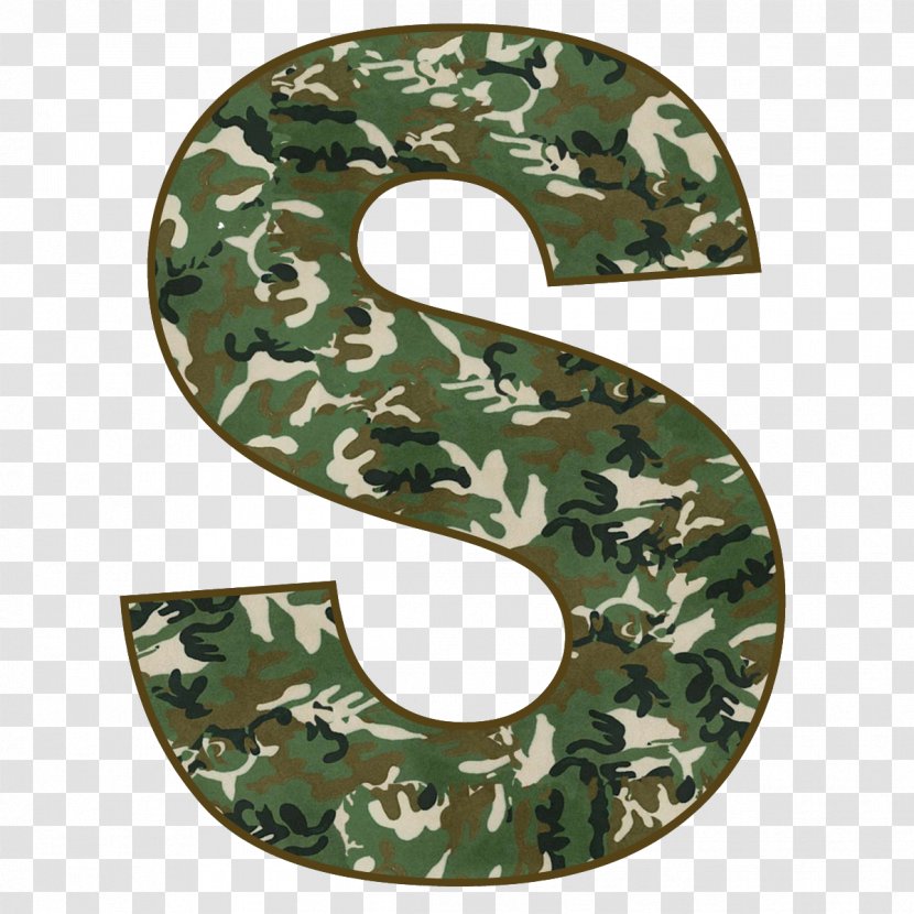 Letter Case Alphabet Military Camouflage - CAMOUFLAGE Transparent PNG