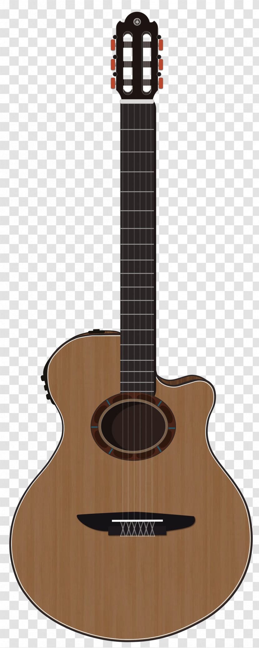 Acoustic Guitar Classical Acoustic-electric Archtop - Heart Transparent PNG