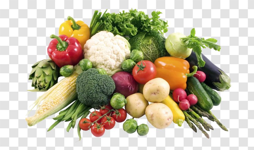 Raw Foodism Eating Vegetable Healthy Diet - Salad - A Bunch Of Vegetables Transparent PNG