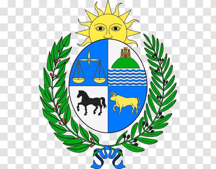 Coat Of Arms Uruguay Escutcheon Southern Cone - South America - Uruguai Transparent PNG