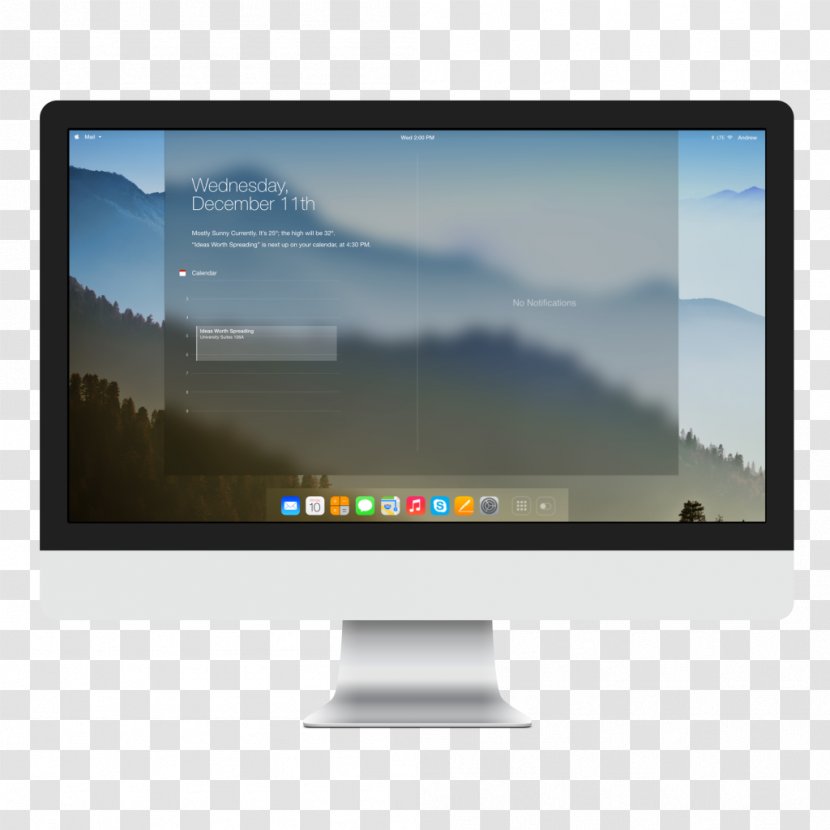 MacOS Apple Operating Systems - Monitor - Imac Transparent PNG