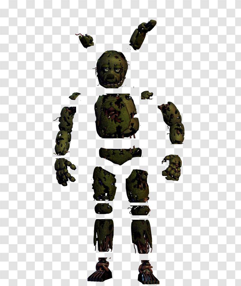 Five Nights At Freddy's 3 2 Freddy's: Sister Location 4 - Endoskeleton - Turnip Transparent PNG