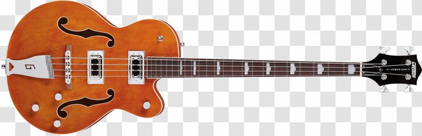 Gretsch Semi-acoustic Guitar Archtop Electric - Tree - Bass Transparent PNG