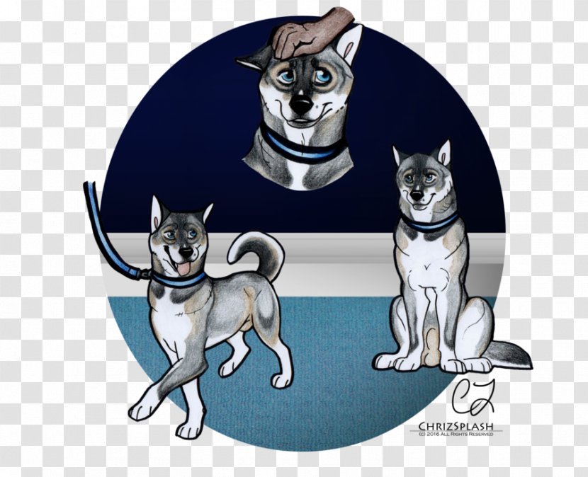 Dog Breed Siberian Husky Cat Cartoon Illustration - Art Training Course Transparent PNG