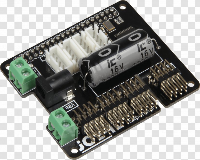 Microcontroller Raspberry Pi Printed Circuit Board Electronics Elektor - Hardware - Moto G Transparent PNG