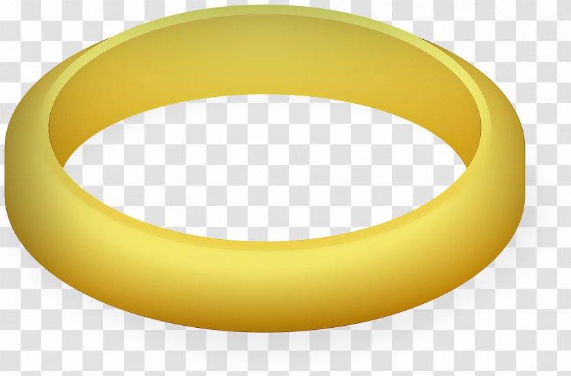 Yellow Bangle Fashion Accessory Jewellery Ring - Bracelet Transparent PNG