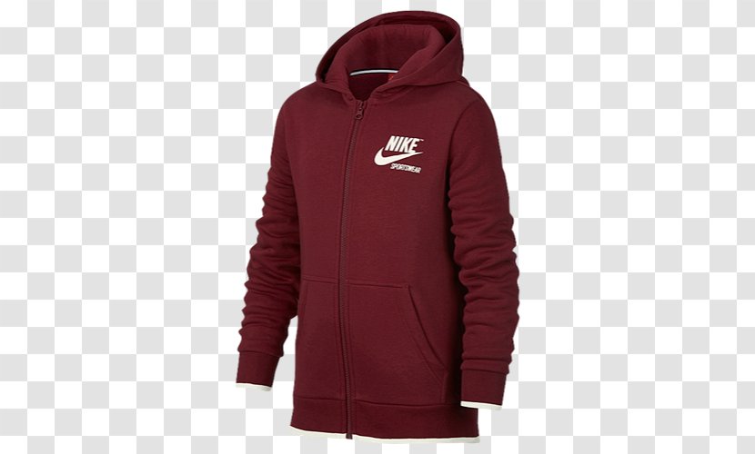 Hoodie Nike Polar Fleece Zipper Clothing - Jersey Transparent PNG