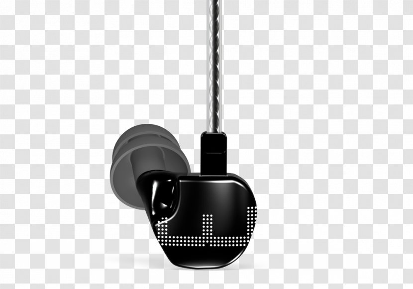 Headphones In-ear Monitor Audio Sound Écouteur - Black Transparent PNG