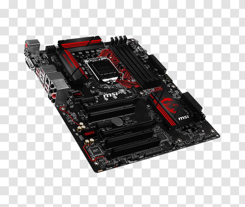 LGA 1151 ATX DDR4 SDRAM Micro-Star International Motherboard - Personal Computer Hardware Transparent PNG