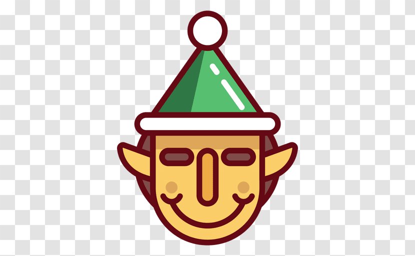 Santa Claus Christmas Elf Clip Art - Isolated Vector Transparent PNG