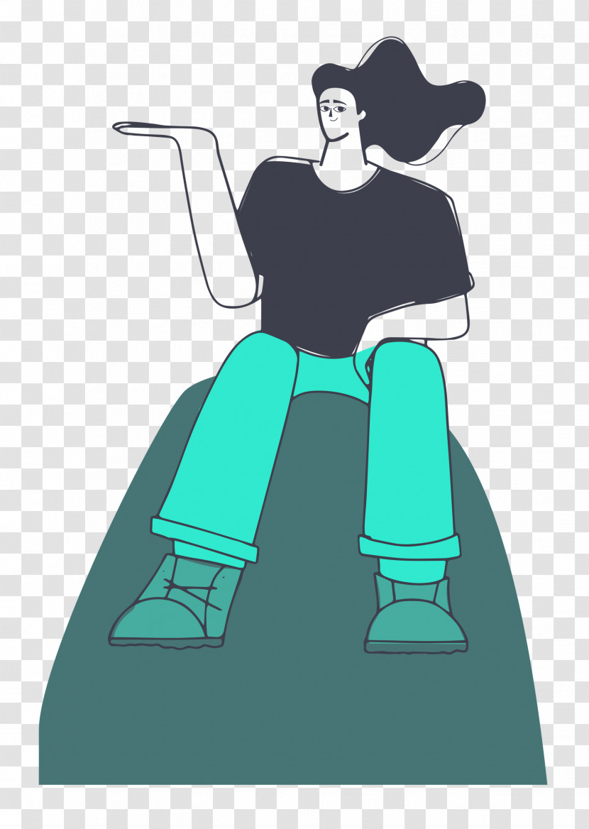 Sitting On Rock Transparent PNG