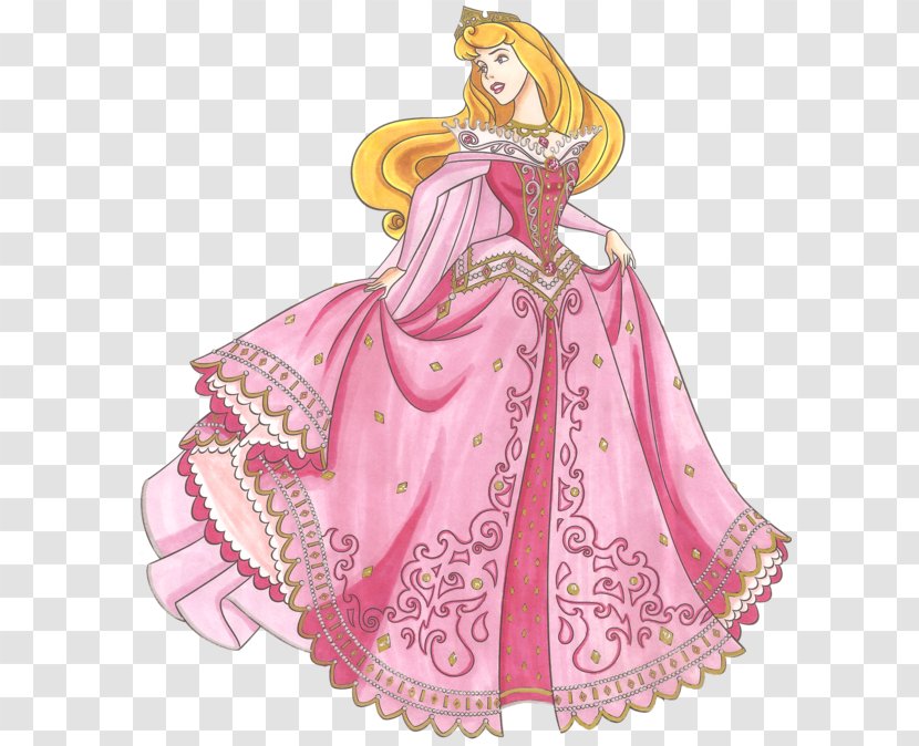 Princess Aurora Belle Rapunzel Ariel Fa Mulan - Barbie - Sleeping Beauty Transparent PNG