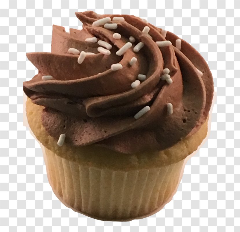 Cupcake Chocolate Cake Ganache Truffle Fudge Transparent PNG