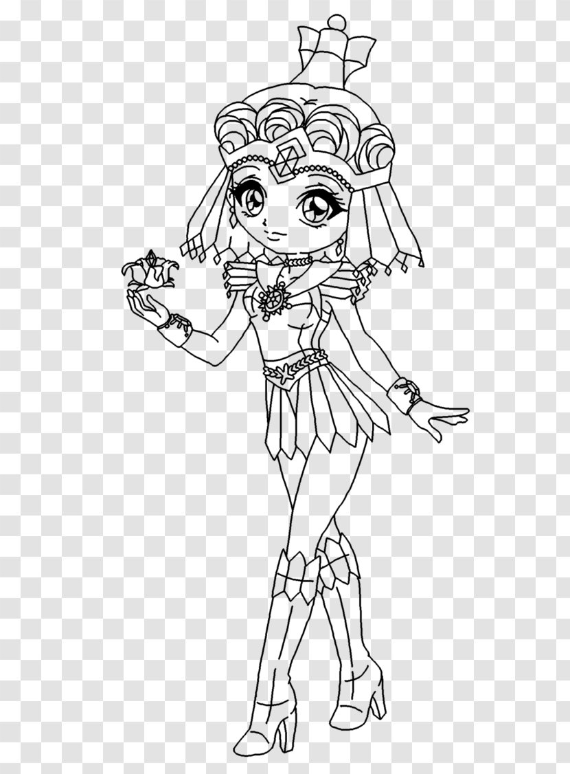 Sailor Galaxia Moon Line Art Homo Sapiens Character - Visual Arts Transparent PNG