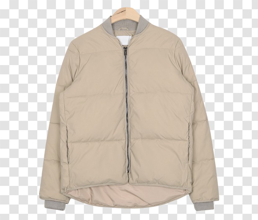 Beige Jacket - Acne Sign Transparent PNG