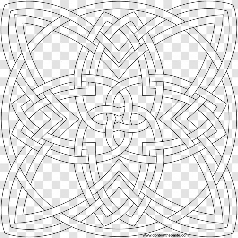 Inspiration Of Grace: Adult Coloring Book Celtic Knot Mandala - Islamic Interlace Patterns - Pattern Transparent PNG
